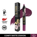 Buy FACES CANADA Comfy Matte Crayon I Creamy Matte I Chamomile & Shea Butter I Alcohol-free I Trick or treat 11 2.8 gm - Purplle