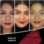 Buy FACES CANADA Comfy Matte Creme Lipstick - Head Up High, 4.2 gm| Long Stay | Creamy Matte Finish | Intense Color | Hydrating & Nourishing | Smooth Application - Purplle