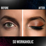 Buy FACES CANADA 4 IN 1 Quad Eyeshadow Palette - So workaholic 02, 4.8 gm | Shimmer & Matte Shades | Satin Matte Finish Eye Shadow Quartet | Intense Pigment | Long Lasting | Vitamin E Enriched | Vegan - Purplle
