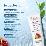 Buy La Pink Acne & Pore Perfection Face Wash with White Haldi & Green Tea, For Acne Reduction & Even Skin Tone, 100% Microplastic Free & 100% Soap Free Formula 100 ml - Purplle