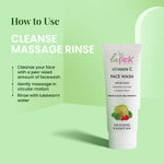 Buy La Pink Vitamin C Face Wash with White Haldi & Gotu Kola, For Glowing Radiant Skin, 100% Microplastic Free Formula 100 ml - Purplle