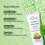 Buy La Pink Vitamin C Face Wash with White Haldi & Gotu Kola, For Glowing Radiant Skin, 100% Microplastic Free Formula 100 ml - Purplle