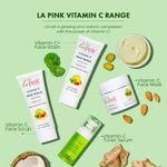 Buy La Pink Vitamin C Face Mask with White Haldi & Kakakdu Plum, For Glowing Bright Skin, 100% Microplastic Free Formula 100gm - Purplle