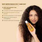 Buy La Pink Methi Dana 8-in-1 Hair Oil with Hibiscus & Onion, Hair Fall Control & Hair Growth, 100% Microplastic Free Formula 150ml - Purplle