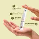 Buy La Pink Under Eye Serum with White Haldi, Licorice & Vit B3 (Niacinamide), Lightens Dark Circles, Reduces Wrinkles & Puffy Eyes, 100% Microplastic Free Formula 15 ML - Purplle