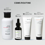 Buy Minimalist CSMS Combo: Face Wash (100 ml) + Serum(30 ml) + Moisturizer (50 gm) + Sunscreen (50 ml) - Purplle