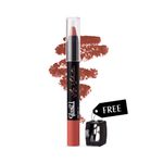 Buy Glam 21 Lip Seduction Non- Transfer Crayon Lipstick| Lightweight & Longlasting|Creamy Matte Formula - 3.6gm| First Kiss | 27 - Purplle