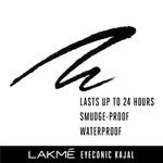 Buy Lakme Eyeconic Kajal - Twin Pack, 0.35g + 0.35g - Purplle