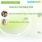 Buy Mamaearth CoCo Facewash, with Coffee & Cocoa for Skin Awakening (100 ml) - Purplle