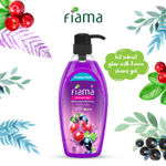 Buy Fiama Shower Gel, Family pack, Blackcurrant & Bearberry Body Wash with Skin Conditioners for Radiant Glow, 900 ml bottle - Purplle