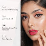 Buy Swiss Beauty Non Transfer Lipstick 01 Siren in Scarlet (2 gm) - Purplle