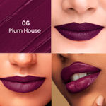 Buy Swiss Beauty Non Transfer Lipstick 06 Plum House (2 gm) - Purplle