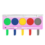 Buy Swiss Beauty ColourPlay 5 in 1 Water Eyeliner Palette with Pigmented shades Smudge-proof, Long lasting Matte Eyeliner with Flexi Tip Brush|2-Midnight Party (5 gm) - Purplle
