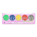 Buy Swiss Beauty ColourPlay 5 in 1 Water Eyeliner Palette with Pigmented shades Smudge-proof, Long lasting Matte Eyeliner with Flexi Tip Brush|2-Midnight Party (5 gm) - Purplle