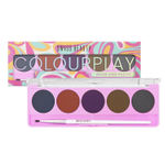 Buy Swiss Beauty ColourPlay 5 in 1 Water Eyeliner Palette with Pigmented shades Smudge-proof, Long lasting Matte Eyeliner with Flexi Tip Brush| 3- Sundowner (5 gm) - Purplle
