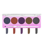 Buy Swiss Beauty ColourPlay 5 in 1 Water Eyeliner Palette with Pigmented shades Smudge-proof, Long lasting Matte Eyeliner with Flexi Tip Brush| 3- Sundowner (5 gm) - Purplle