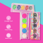 Buy Swiss Beauty ColourPlay 5 in 1 Water Eyeliner Palette with Pigmented shades Smudge-proof, Long lasting Matte Eyeliner with Flexi Tip Brush| 3- Sundowner (5 gm) - Purplle