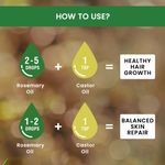 Buy Alps Goodness Strengthen & Revive Set (Pack of 2) with Castor Oil (100ml) & Rosemary Essential Oil (10ml) | Thich Long Hair Growth | Added shine & thickness - Purplle