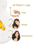 Buy Dove All Day Nourish + UV protect Hair serum 100 ml , for all hair types - Purplle