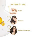 Buy Dove Radiant shine + UV protect Hair serum, 100 ml - Purplle