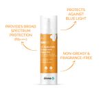 Buy The Derma Co.1% HyaluronicA Sunscreen Aqua GelA with SPF 50 PA++++ For Broad Spectrum, UV A, UV B & Blue Light Protection - 50 gm - Purplle