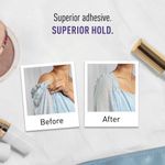 Buy Sirona Women Fashion Tape Double Stick Strips a€“ 50 Strips | For Clothing & Body, Strong and Clear Tape for All Skin Tones and Fabric | Transparent | Bra Tape Strips - Purplle