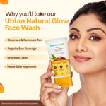 Buy Mamaearth Ubtan Natural Face Wash For all Skin Type with Turmeric & Saffron for Tan Removal (150 ml) - Purplle