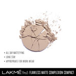 Buy Lakme 9 To 5 Fashionista Collection Powerplay Matte Compact - Apricot Matte (8 g) - Purplle