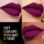 Buy Lakme Forever Matte Lipstick, Made With French Rose Oil Extracts, Purple Diamond, 4.5 gm - Purplle