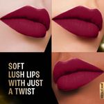 Buy Lakme Forever Matte Lipstick, Made With French Rose Oil Extracts, Red Crimson, 4.5 gm - Purplle