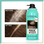 Buy L'Oreal Paris Magic Retouch Root Touch Up Hair Colour Spray, 2 Dark Brown - Temporary Hair Colour That Conceals Grey Hair, 75 ml - Purplle