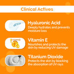 Buy The Derma Co. DuoGlow Hydrate & Protect Bundle: Hyaluronic Sunscreen(50g) Pack of 2 - Purplle