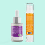 Buy The Derma Co. Clarify & Protect Duo: Salicylic Acid Serum(30 ml) with Hyaluronic Sunscreen (50 gm) - Purplle