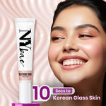 Buy NY Bae Strobe & Ubtan Glow Duo By Purplle | Pink Topaz Strobe Cream (12 gm) | Korean Glow | Ubtan Glow Powder (150 gm)| Brightening Kit | Makeup Kit - Purplle