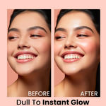 Buy NY Bae Strobe & Ubtan Glow Duo By Purplle | Pink Topaz Strobe Cream (12 gm) | Korean Glow | Ubtan Glow Powder (150 gm)| Brightening Kit | Makeup Kit - Purplle