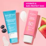 Buy Dot & Key Hydrate & Sun Protect Skin Care Duo -150 gm | Face Cream & Face Sunscreen - Purplle