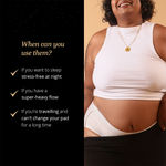 Buy Carmesi Disposable Period Panties (XXL-3XL) - Purplle