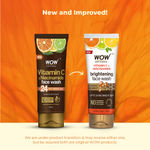 Buy WOW Skin Science Brightening Vitamin C Face Wash For Age spots and Hyperpigmentation - No Parabens, Sulphate, Silicones & Color (100 ml) - Purplle