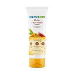 Buy Mamaearth Ubtan Natural Face Wash For All skin type With Turmeric & Saffron For Tan Removal And Skin Brightning (100 ml) - Purplle