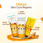 Buy Mamaearth Ubtan Natural Face Wash For All skin type With Turmeric & Saffron For Tan Removal And Skin Brightening (100 ml) - Purplle