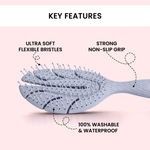 Buy Alps Goodness Wheatstraw Detangler Brush (Pack of 1) - Purplle