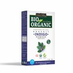 Buy Indus Valley Organic Indigo Powder Henna, Indigofera Tinctoria For Hair Color & Hair Care (200 g) - Pack of 2 - Purplle