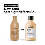 Buy L'Oreal Professionnel Serie Expert Absolut Repair Shampoo, 300 ml + L'Oreal Professionnel Absolut Repair 10-in-1 Oil, 90 ml - Purplle