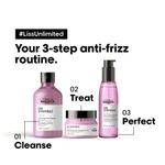 Buy L'Oreal Professionnel Serie Expert Liss Unlimited Shampoo + Liss Unlimited Smoother Serum (300 ml + 125 ml) - Purplle
