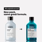 Buy L'Oreal Professionnel Scalp Advanced Anti-Dandruff Dermo-Clarifier Shampoo + Combo of Serie Expert Liss Unlimited Mask (300 ml + 250 gm) - Purplle