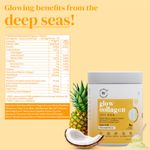 Buy Wellbeing Nutrition Glow Korean Marine Collagen Peptides with Type I & III - Pina Colada Flavor,250 gm - Purplle