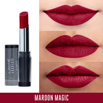 Buy Lakme Unreal 3D Slim Bullet, Matte Finish, Maroon Magic (3.6 gm) - Purplle