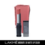 Buy Lakme Unreal 3D Slim Bullet, Matte Finish, Elegant Pink, 3.6 gm - Purplle