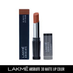 Buy LakmeA Unreal 3D Slim Bullet, Matte Finish, British Brown, 3.6 gm - Purplle