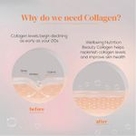 Buy Wellbeing Nutrition Beauty Korean Marine Collagen Peptides with Hyaluronic Acid, Rosehip, Astaxanthin, Biotin & Vitamins C & E for Hair, Nails, Skin Radiance & Anti-Aging | Mango Peach Flavor - 250 gm - Purplle